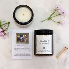 Load image into Gallery viewer, St Gabriel, The Archangel, catholic candles, catholic gifts, RITA PALMA